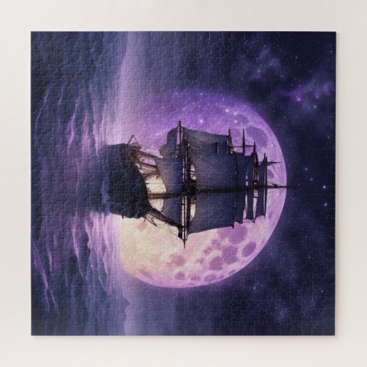 Schönes Schiff Puzzle (Horizontal)