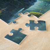 Schönes Schlaf-Schloss auf Märchenschloss Puzzle (Seite)