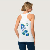 Schönes, schlankes Racerback Tank top (Rückseite Vollansicht)