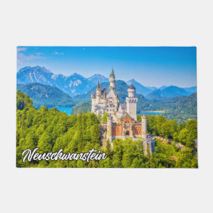 Schönes Schloss Neuschwanstein, Deutschland Fußmatte