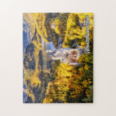 Schönes Schloss Neuschwanstein, Deutschland Puzzle (Vertikal)