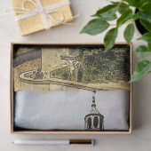 Schönes Schloss Seidenpapier (Geschenk)