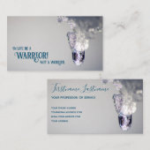 Schönes Schmelzeis mit motivierend Zitat Visitenkarte (Vorne/Hinten)