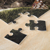 Schönes Schmetterlings-Fee-Puzzlespiel Puzzle (Seite)