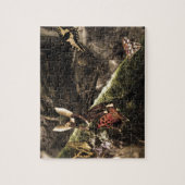 Schönes Schmetterlings-Fee-Puzzlespiel Puzzle (Vertikal)