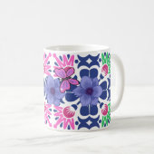 Schönes Schmetterlingsdesign Kaffeetasse (VorderseiteRechts)
