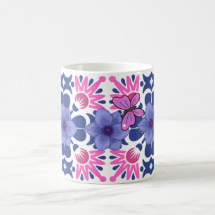 Schönes Schmetterlingsdesign Kaffeetasse
