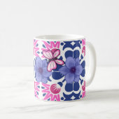Schönes Schmetterlingsdesign Kaffeetasse (VorderseiteRechts)