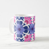 Schönes Schmetterlingsdesign Kaffeetasse (Vorderseite Links)