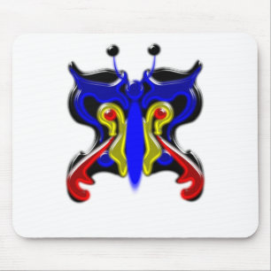Schönes Schmetterlingsglas Mousepad