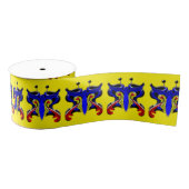 Schönes Schmetterlingsglas Ripsband (Spule)