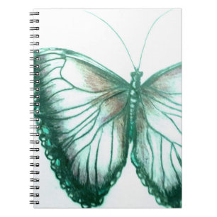 Schönes SchmetterlingsNotebook Notizblock