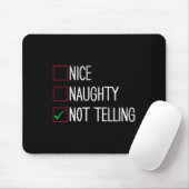 Schönes, schmutziges Weihnachtsgeschenk Mousepad (Mit Mouse)