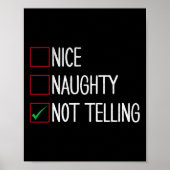 Schönes, schmutziges Weihnachtsgeschenk Poster (Vorne)