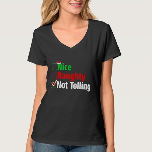 Schönes, schmutziges Weihnachtsgeschenk T-Shirt (Vorderseite)