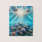 Schönes Schnorchelriff Puzzle (Vertikal)