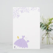 Schönes, schönes Kleid Briefpapier (Stehend Vorderseite)