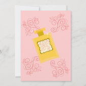 Schönes, schönes Kleid Einladung (Rückseite)