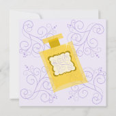 Schönes, schönes Kleid Einladung (Rückseite)