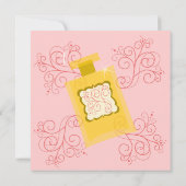 Schönes, schönes Kleid Einladung (Rückseite)