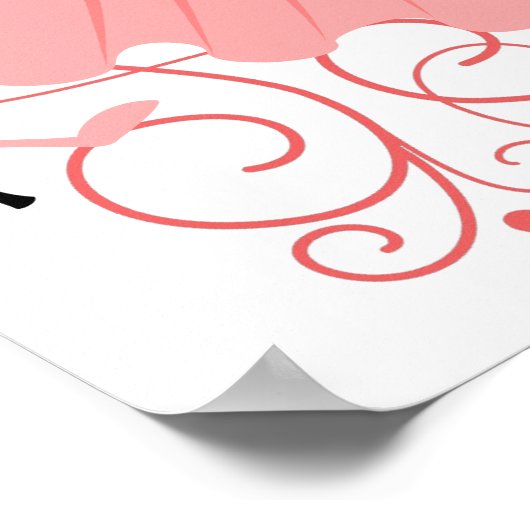 Schönes, schönes Kleid Poster (Ecke)