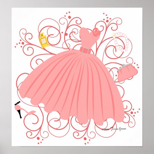 Schönes, schönes Kleid Poster (Vorne)