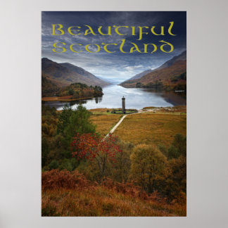 Schönes Schottland, Glenfinnan Monument Poster