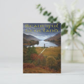 Schönes Schottland Postkarte (Stehend Vorderseite)