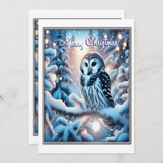 Schönes Schüssel im Winter Wunderland Weihnachten (Vorne/Hinten)