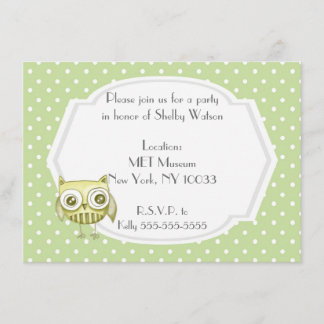 Schönes Schüssel mit Pastel Polka Dots Custom Aqua Einladung