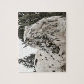 Schönes Schwarz-Weiß Appaloosa Pferd Puzzle (Vertikal)