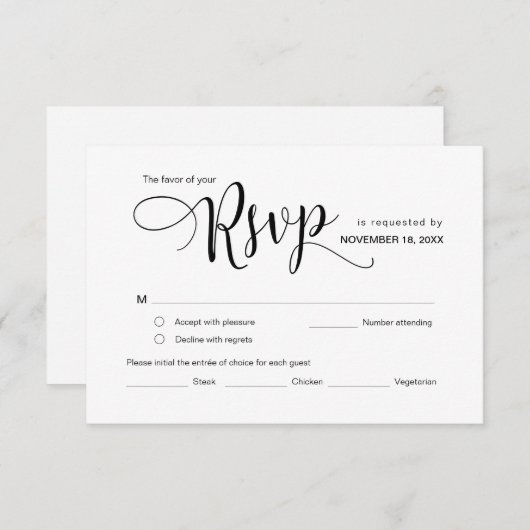 Schönes Schwarzes Drehbuch, UAWG, Respekt Begleitkarte (Vorne/Hinten)