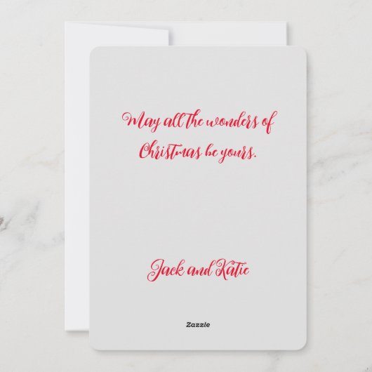 Schönes schwarzes Labor Weihnachten Weihnachten (Rückseite)