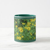 Schönes schwarzes mit Augen Susans Tasse (Zentrum)