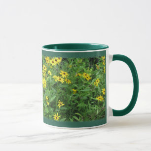 Schönes schwarzes mit Augen Susans Tasse