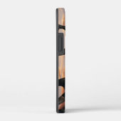 Schönes Schwarzes Pferd Case-Mate iPhone Hülle (Rückseite / Rechts)