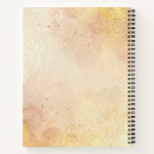 Schönes Schwarzes Pferd Kopf Portrait Wasserfarbe Notizblock (Rückseite)