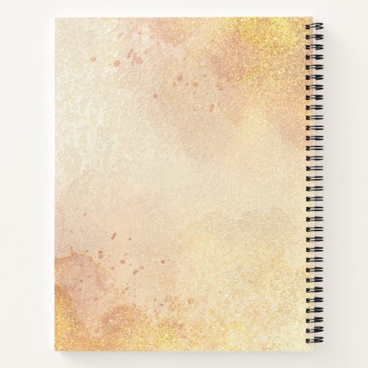 Schönes Schwarzes Pferd Kopf Portrait Wasserfarbe Notizblock (Rückseite)