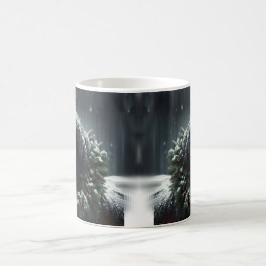 Schönes Schwarzes Pferd Reittier Liebe Kaffeetasse (Mittel)