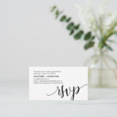 Schönes Schwarzes Skript, UAWG response, Begleitkarte (Stehend Vorderseite)