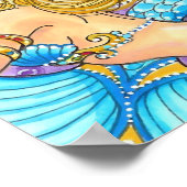 Schönes Schwimmer Poster (Ecke)