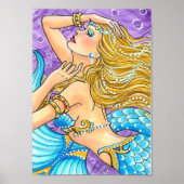 Schönes Schwimmer Poster (Vorne)