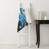 Schönes Seeleben-Wandgemälde Sherpadecke (Beispiel)