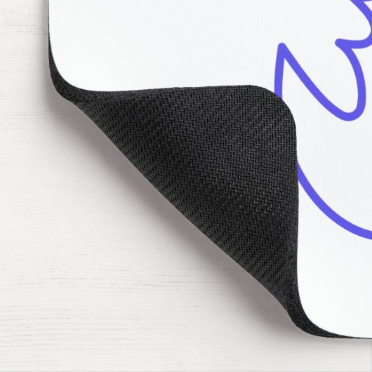 Schönes Seepferd Mousepad (Ecke)