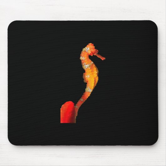 Schönes Seepferd vorne Mousepad (Vorne)