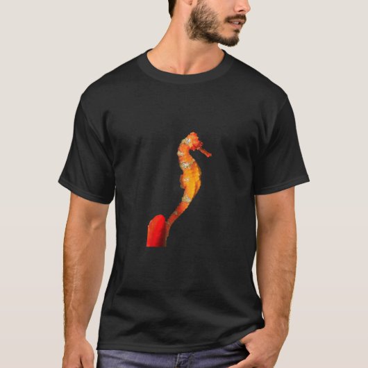 Schönes Seepferd vorne T-Shirt (Vorderseite)