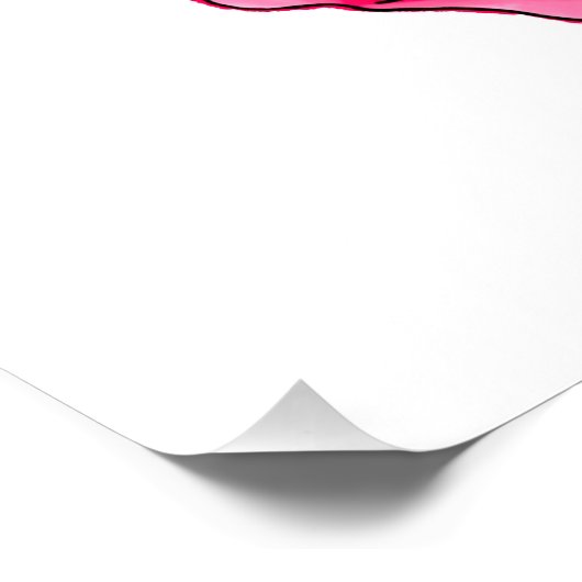 Schönes Selbst reflektiert Poster (Ecke)