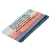SCHÖNES SERENITY PRAYER MAGNET (Linke Seite)