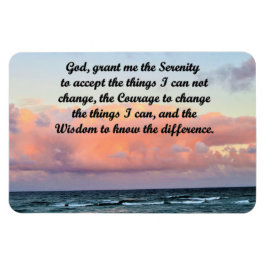 SCHÖNES SERENITY PRAYER MAGNET
