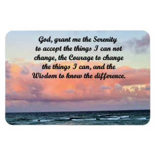 SCHÖNES SERENITY PRAYER MAGNET